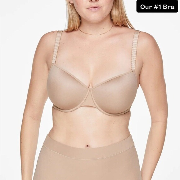 NWT Thirdlove 24/7 T-Shirt Bra Size 48B in Nude - Picture 1 of 5